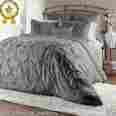 Cs001grey-calk Unique Home California King Comforter Sets 8 Piece Grey Hypo-allergenic Bedding Set New 636160217431