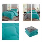 Cs100093 Comforter Sets Vixie Reversible Goose Down Alternative Mini 675716895839