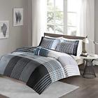Cs100839 Comforter Sets Benjamin Lightweight Ultra Soft Contemporary Plaid 086569000415
