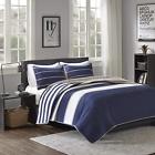 Cs14-0214 Comfort Spaces Verone Mini Quilt Coverlet Set Piece 696226515499
