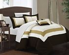 Cs1456-an Chic Home Duke Piece Comforter Set Complete Bed In Bag