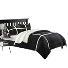 Cs1990-cn Chic Home Camille Mink Chloe Sherpa Lined Piece 790566471665
