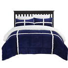 Cs1995-cn Chic Home Camille Mink Chloe Sherpa Lined Piece 790566471528
