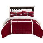 Cs1996-cn Chic Home Camille Mink Chloe Sherpa Lined Piece 790566471573
