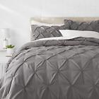 Cs1dagfq Pinch Pleat Comforter Set Dark Grey 192233017334