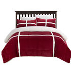 Cs2166-cn Chic Home Camille Mink Chloe Sherpa Lined Piece 790566471566