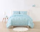 Cs2328aqfq-1500 Laura Hart Kids Printed Gingham Pinch Pleat Comforter 696394558694
