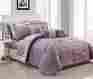 Cs2426-an Chic Home New 10 Piece Lea Complete Pleated Ruffles And Reversible Printed Bed 840444124265