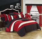Cs3028-an Chic Home Covington Piece Comforter Set Embroidered Bed 840444130280