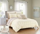 Cs3217-an Chic Home Piece Assent Ruffled Pinch Pleat Border 0840444132178
