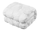 Cs3588-wm Chic Home Grantfield Floral Pinch Pleat Ruffled Designer Embellished