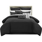 Cs3962-cn Chic Home Cranston Brenton Striped Piece Comforter Set 790566481558