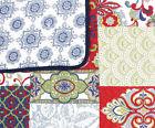 Dbk-15006 Dbk Queen Size Red Blue Vintage Patchwork Quilt Set Cotton
