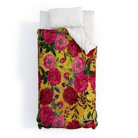 92594233 Deny Designs 3pc King Vintage Love Shabby Chic Summer Comforter And