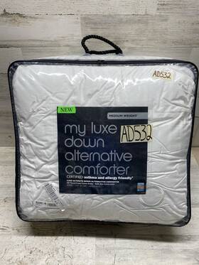 Department Store 750105159478 My Luxe Down Alternative King Comforter Medium Weight New