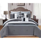 13374d Desiree 1 Duck River Textile Silver Queen Comforter Set 841643117546