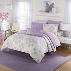 Dh600184608698 Piece Girls White Grey Light Purple Butterflies Themed 600184608698