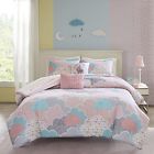 Dh600184617744 On Piece Girls Pastel Color Cloud Themed Comforter 600184617744