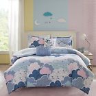Dh600184617782 On Piece Girls Blue Pink Purple White Color 600184617782