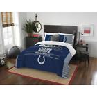 Dh689054396675 Un Nfl Colts Comforter Set Blue White Football Themed Bedding