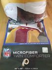 Dh768444160390 Mn Nfl Redskins Comforter Sheets Twin Set Red Yellow Football