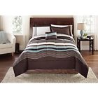 Dh8291986284108 Unknown Piece Dark Brown Boys Rugby Stripes Pattern 8291986284108