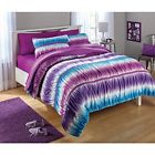 Dh8291986294343 Un Piece Purple Ruched Tie Dye Zebra Printed 8291986294343