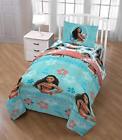 Dh829375021317 Piece Kids Girls Blue Moana Comforter Twin Set 829375021317