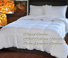 Dip350 Natural Comfort New White Down Alternative Comforter Embossed Medium Fill