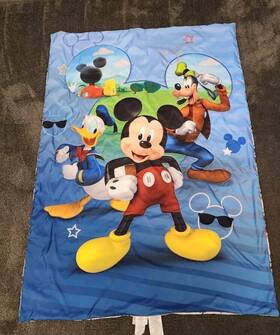 Disney 085214127507 Junior Mickey Mouse Toddler Comforter Quilt Donald Goofy 2020