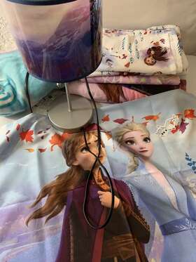 93-tdpt-1pr6 Disney Frozen Ii 7 Piece Toddler Bedroom Set And Super Soft Plush Throw