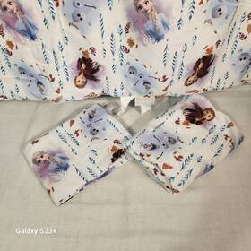 93-tdpt-1pr6-openbox Disney Frozen Ii 3 Piece Toddler Bedding Set Comforter Fitted Sheet Reversible
