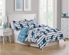 Dop-2cs-twin-in-blue Vcny Home Dino Path Dinosaur Comforter Set