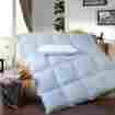 Comforter-blue1 Down Unbranded 800 Fill Power White Goose Comforter Feather Pillow Natural Soft