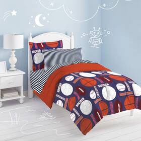 Dream Factory 042075567859 7-piece Complete Set Easy-wash Super Soft Microfiber Comforter Bedding Full
