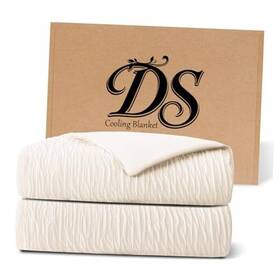 Liangbei-0731 Ds Curtain Cooling Comforter For Hot Sleepers And Night Twin / Xl 70 Inch X90 Beige