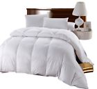 Duck-down-500 Royal Hotel White Duck Down Comforter Thread Count Baffle Box