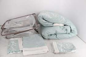 Am10-0139 E&e Co. Ltd Dba Jla Home Size Comforter Set - 3 Piece Pintuck Pleated Bedding All King Blush