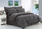 E67282 Elegant Comfort Grey Queen