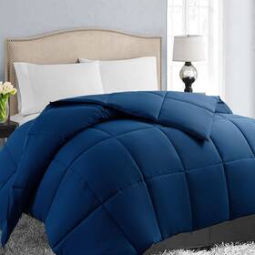 8541808369 Easeland Queen Size Down Alternative Comforter - Quilted Duvet Insert For All Seasons