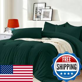 B0frs11y1d Easthome King Size Comforter Set 7 Pieces - Soft Bed In A Bag Cozy