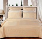 4pc100 Egyptian Ivory Cotton Duvet Alternative Bedding Comforter Set Cover