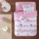 Ehsom3b7vd General Girls Bedding Set Pc Twin Pink Owl Comforter Sheets