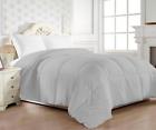 Elegant Comfort 1200 Thread Goose Down Alternative Comforter-egyptian Cotton King Grey New 755899124268