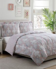 E93124 Ellison First Asia 3 Piece Stylish King Comforter Set Carrera Reversible