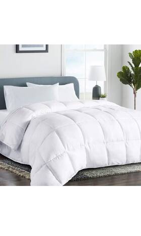 Elnido Queen 727196273185 Comforters Full Size Duvet Insert - White All Season Lightweight Down Alter