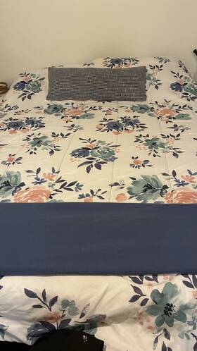 Encompass 49012-8lh Diamonds Floral Comforter Cotton/polyester Multicolor 77x104