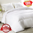 Equ-duvetqu Equinox International All Season Down Alternative White Comforter 689852405272