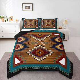 B0c7clgpp9 Erosebridal Bohemian Decor Bedding Set Southwestern Native American Comforter