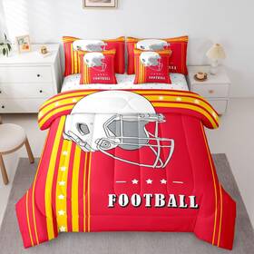B0d5y34zch Erosebridal 7 Pcs Football Full Comforter Sets Bed In A Bag Sports